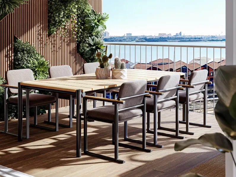 Tavolo e Sedia Tulum di Vondom