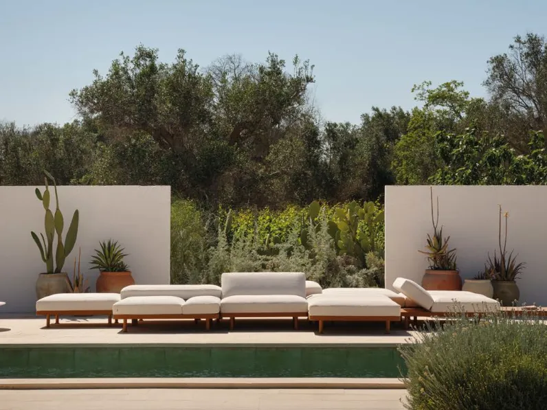 Divano modulare Unduetre di Fast