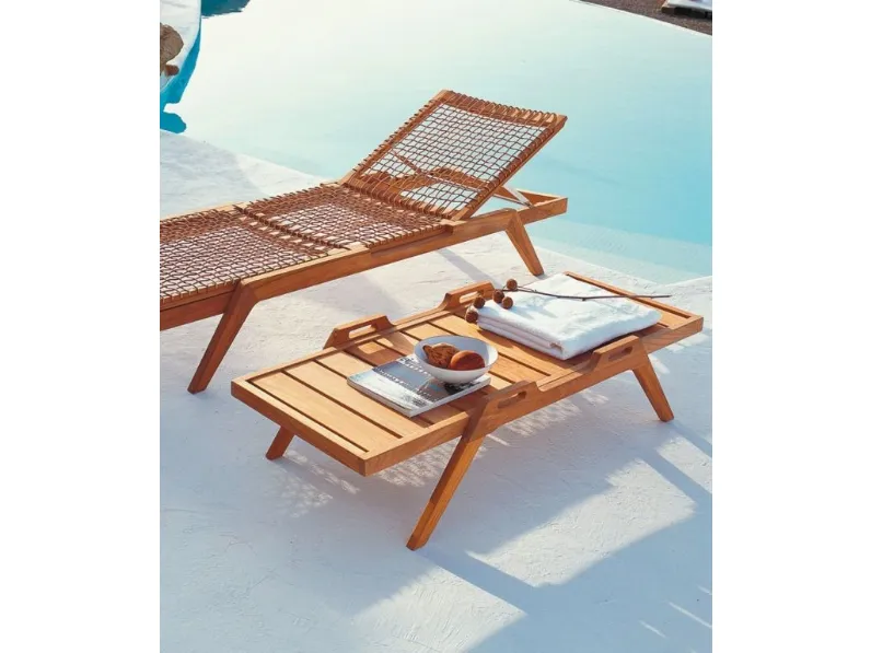 Tavolino in teak Synthesis di Unopiu