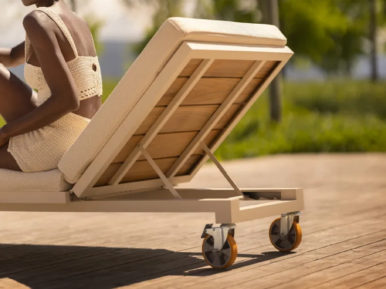 Lettino Vineyard Sun Longer di Vondom