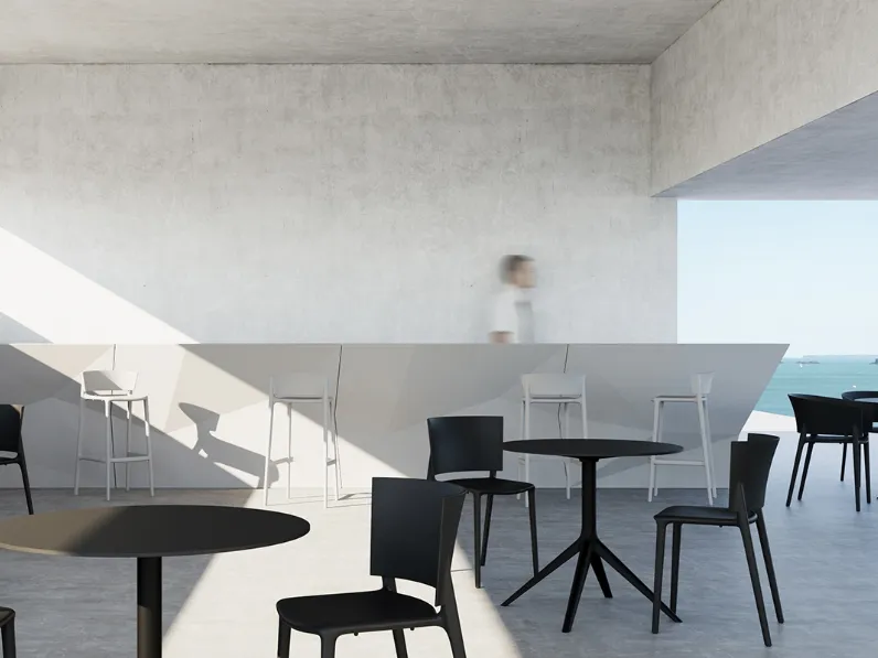 Sedia, sgabello e tavolini Africa di Vondom