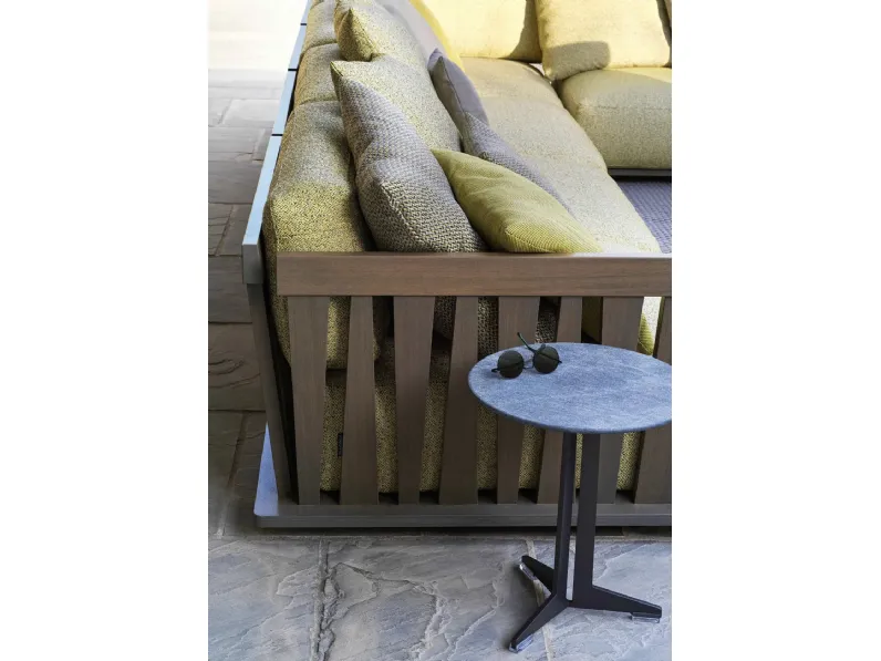 Divano in legno Zante di Flexform