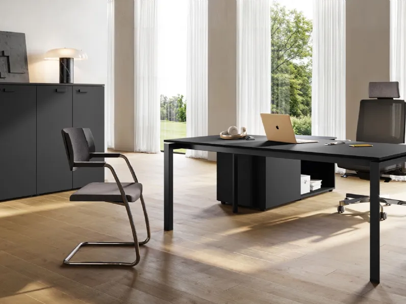 Scrivania operativa 5th Element di Las Mobili