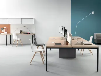 Agile Multipla 04 scrivania Operativa