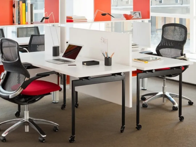 Scrivania Operativa Antenna di Knoll