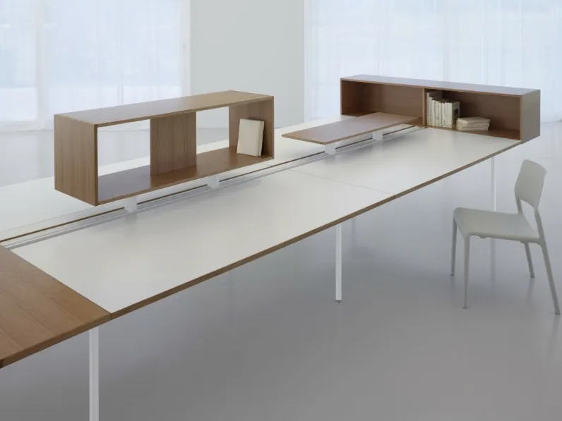 Scrivania Operativa in melaminico Antenna di Knoll