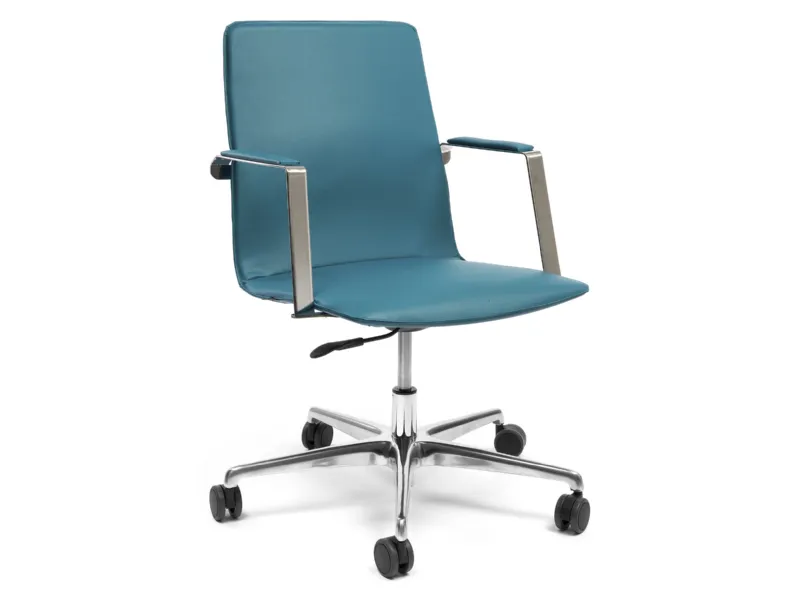 Poltrona Direzionale in pelle Aruba di ApFactor