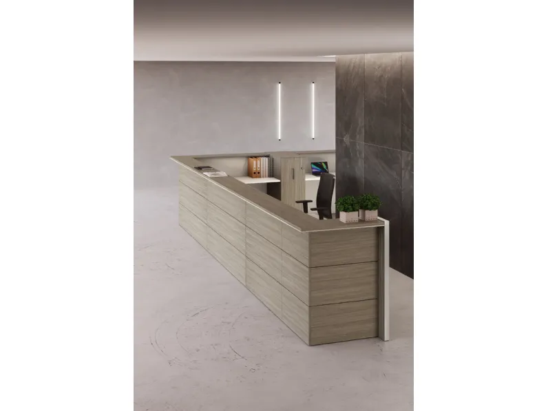 Bancone Reception Nice di Las Mobili
