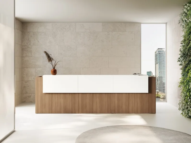 Bancone Reception Point di Las Mobili