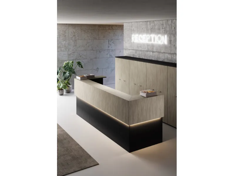 Bancone Reception Point di Las Mobili