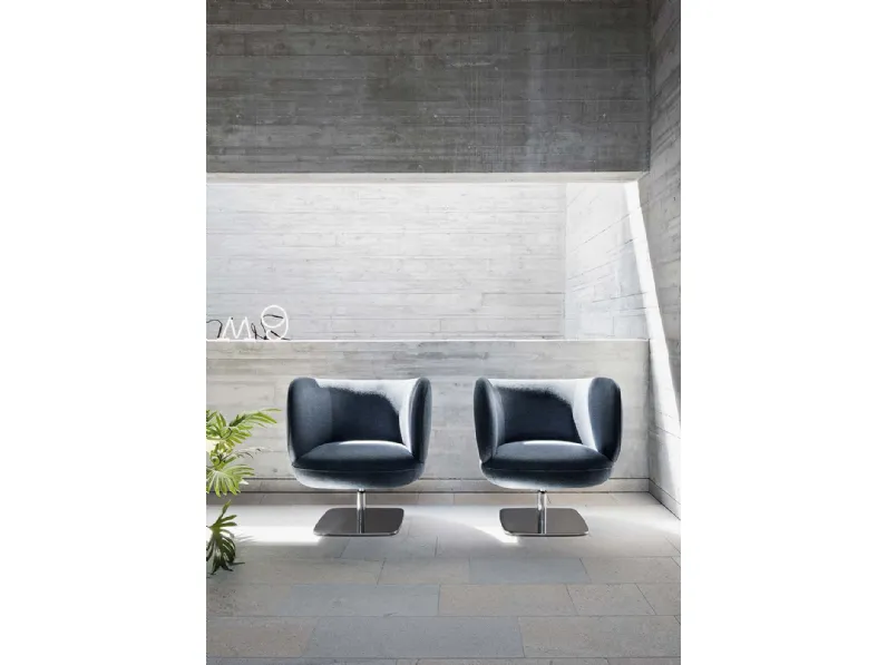 Poltroncine da attesa Beth di Milani