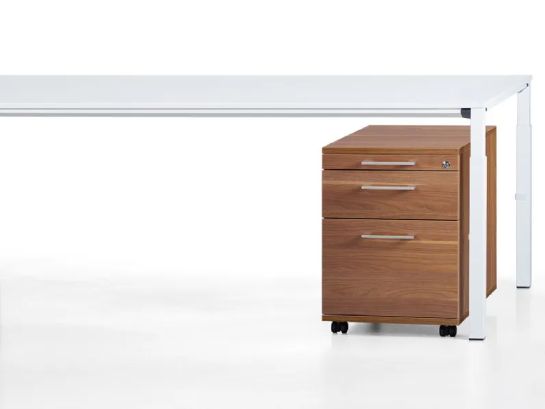 Cassettiera effetto legno di Sedus