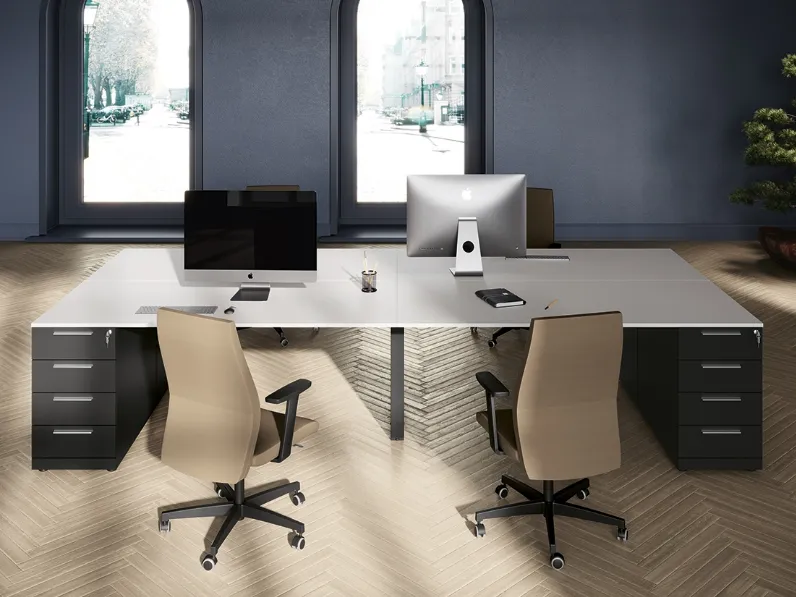 Cassettiera Nera di Colombini Office