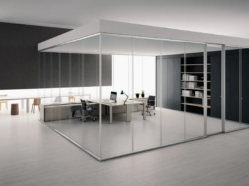 Parete divisioria Vision di Citterio Office