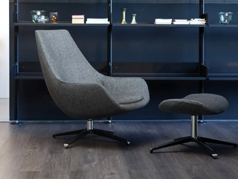 Poltrona Crystal lounge per ospiti e attesa di Nahu