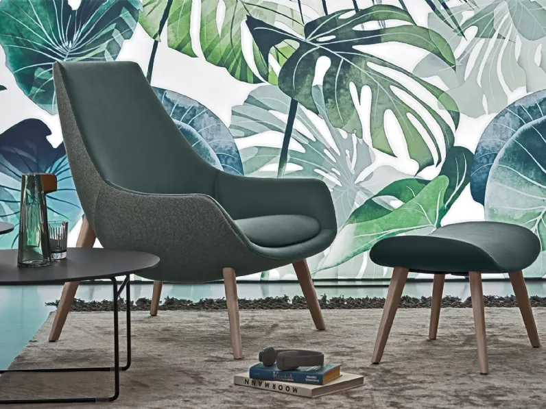 Poltrona Crystal lounge per ospiti e attesa di Nahu