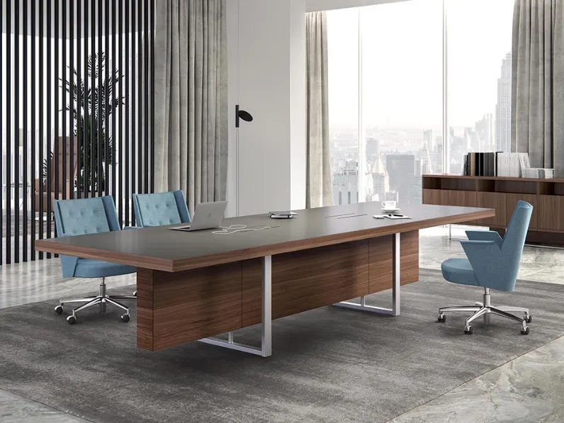 Scrivania operativa Deck di Estel