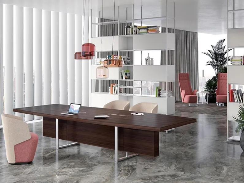 Scrivania operativa Deck di Estel