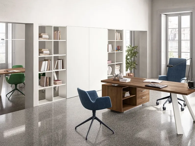 Scrivania Direzionale Funny Plus Gamba K di About Office