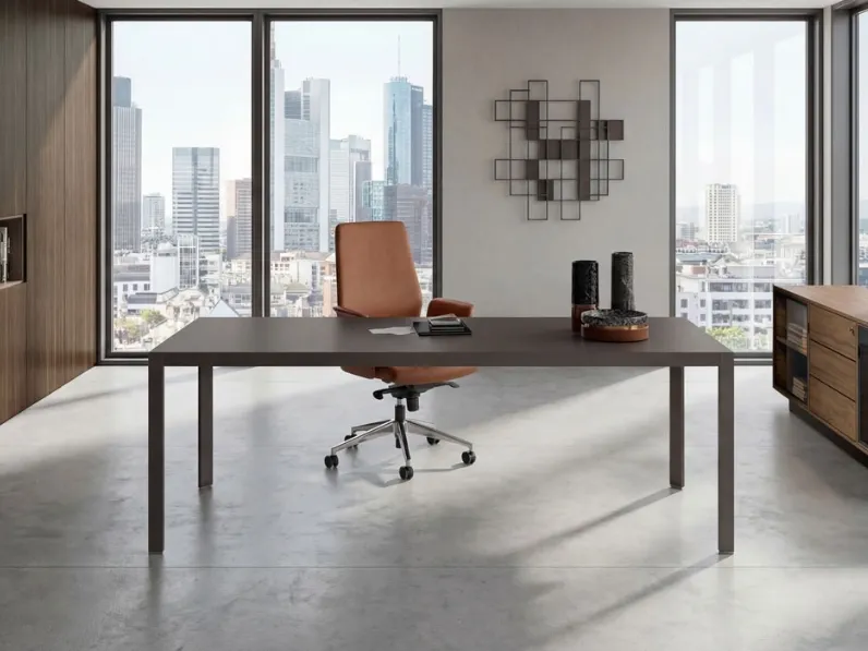 Scrivania Direzionale Hype Laccato di About Office