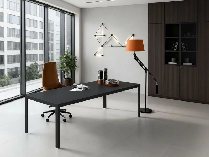 Scrivania Direzionale Hype Laccato di About Office