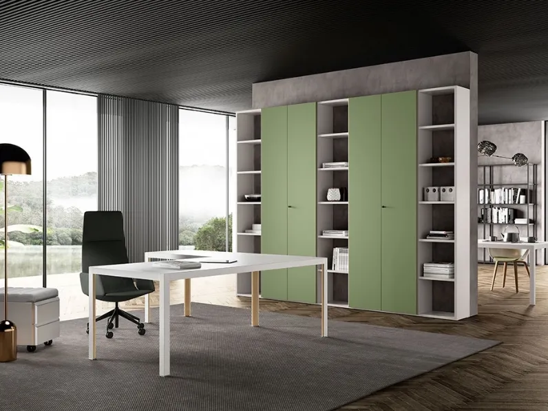 Scrivania Direzionale Hype Laccato di About Office