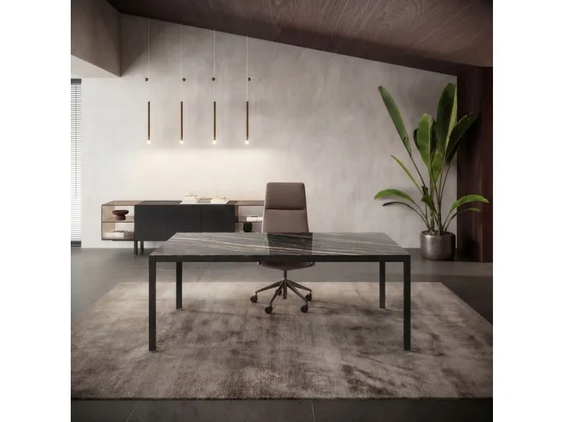 Scrivania Direzionale Hype Laminam® di About Office