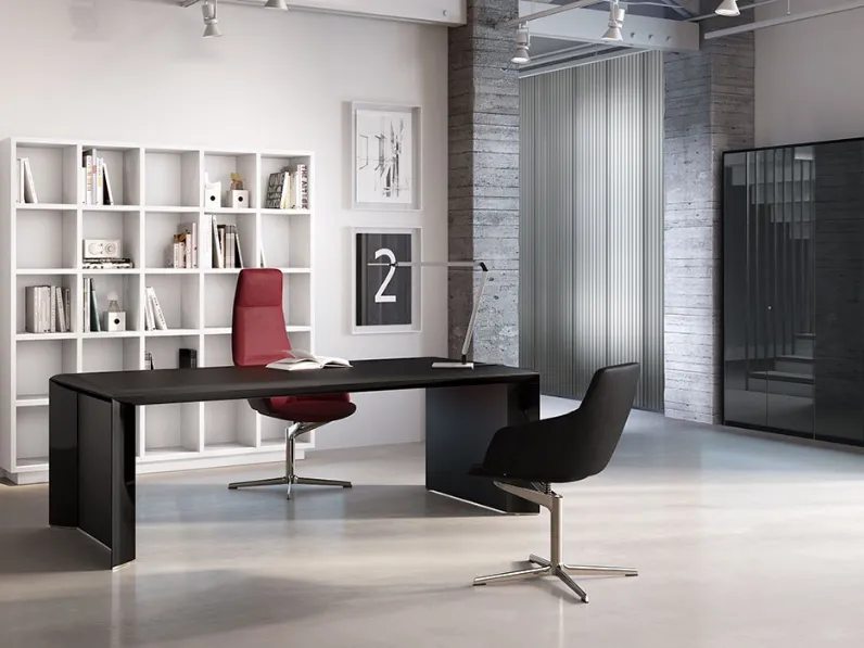Scrivania Direzionale Kono Laccato di About Office
