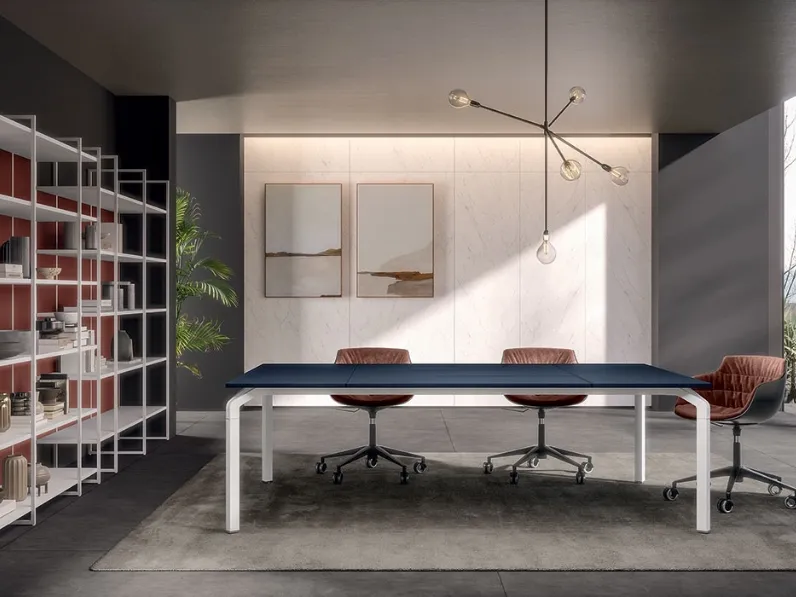 Scrivania Direzionale Yoga Pelle di About Office
