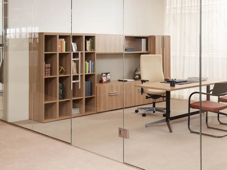 Scrivania Operativa Dividends Horizon Y di Knoll