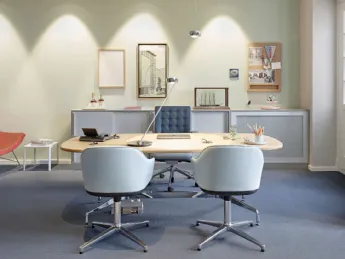 Eames Segmented Tables Meeting