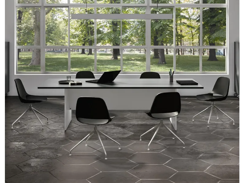 Sedie ospiti e attesa Eclipse di Walco