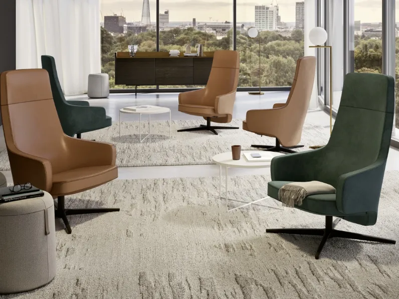 Seduta ospiti e attesa Edgar Lounge di LTForm