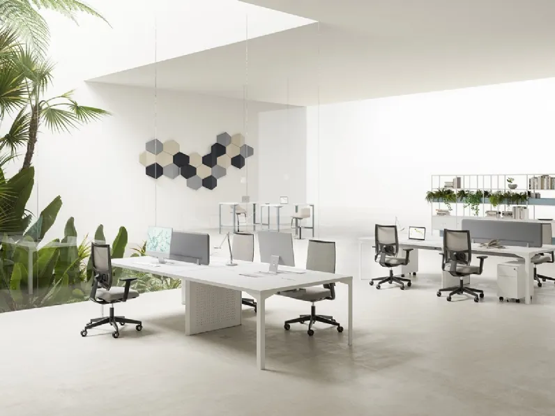 Scrivania Operativa Enna DV812 di DVO