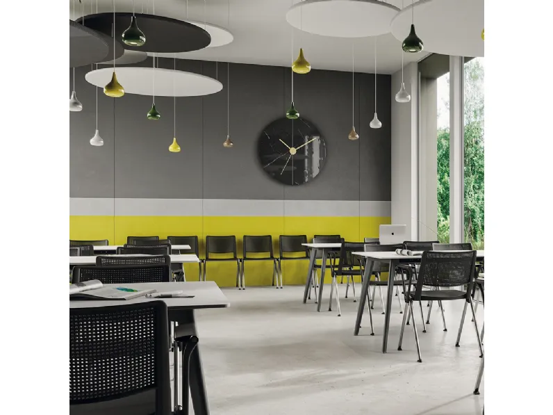 Seduta Ospiti Free in polipropilene di Compir