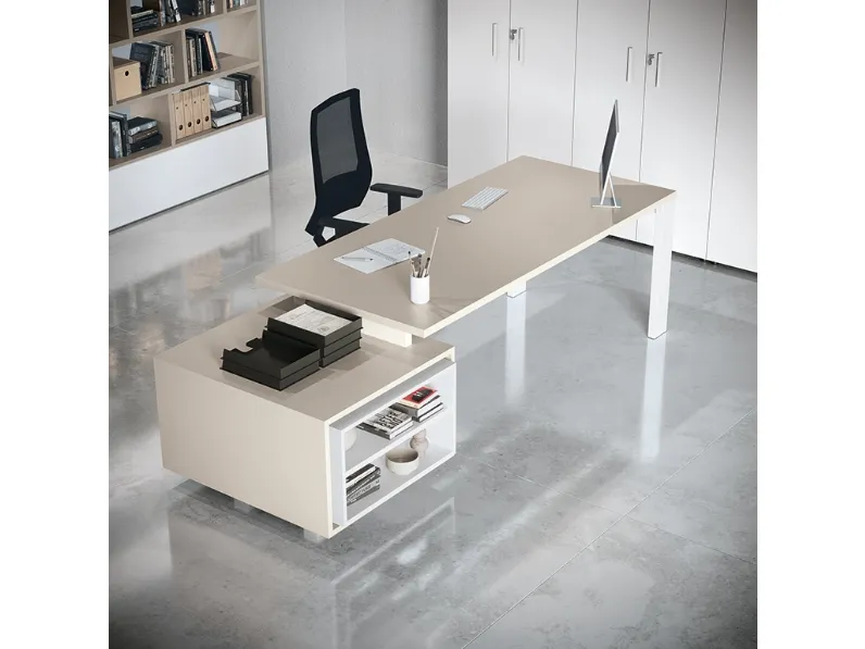 Scrivania Direzionale Go Steel Melaminico di Colombini Office