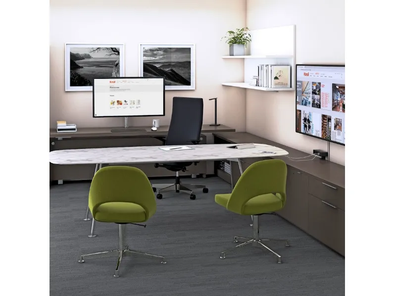 Scrivania Direzionale Grasshopper High di Knoll