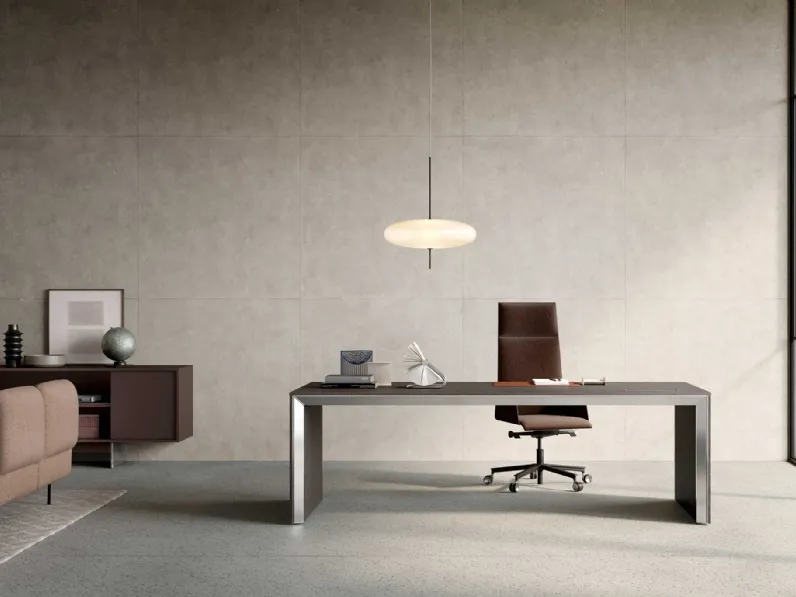 Scrivania Direzionale Han in Legno di Martex