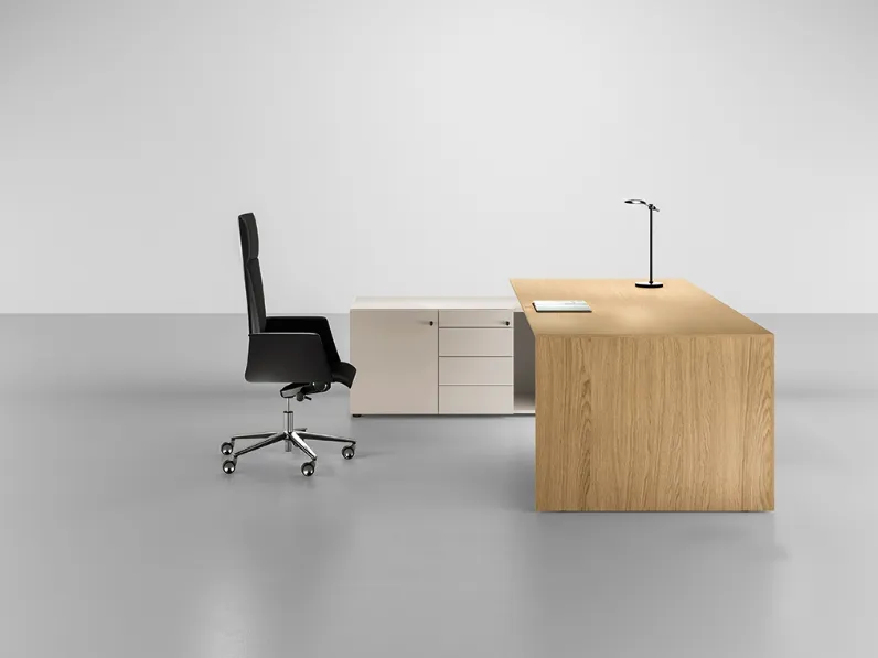 Scrivania Direzionale Han in Legno di Martex
