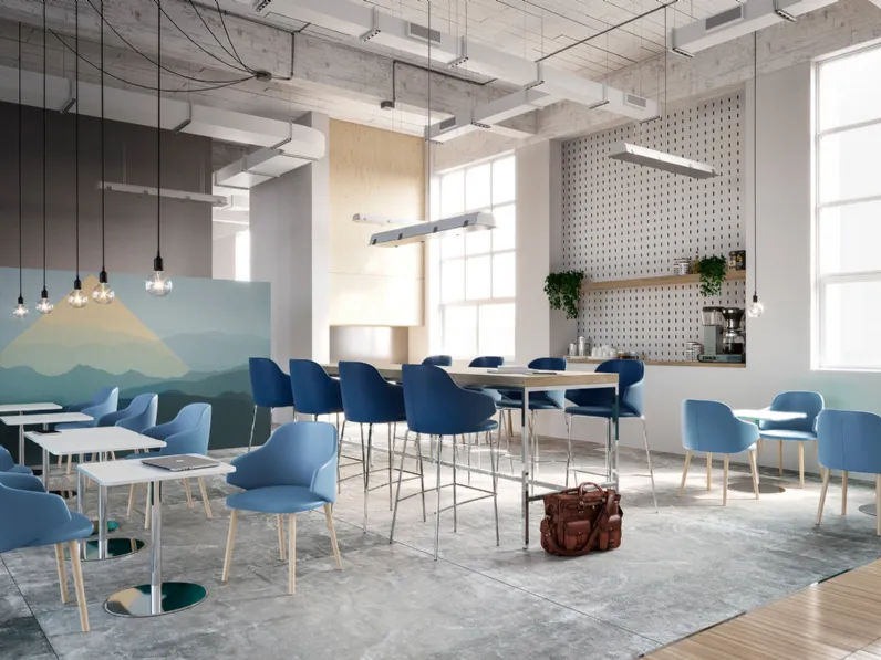 Seduta ospiti e attesa Host di Elleci Office