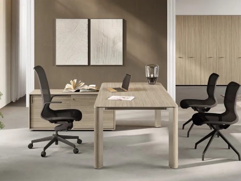 Scrivania direzionale Iulio di Las Mobili