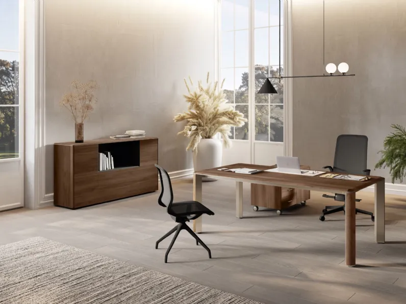 Scrivania direzionale Iulio di Las Mobili