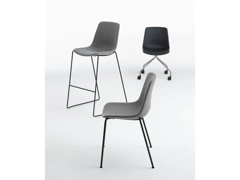 Seduta in tessuto Java Soft per ospiti e attesa di Nahu