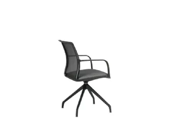 La seduta Jovi di DoimOffice è ideale per ospiti e attese in meeting.