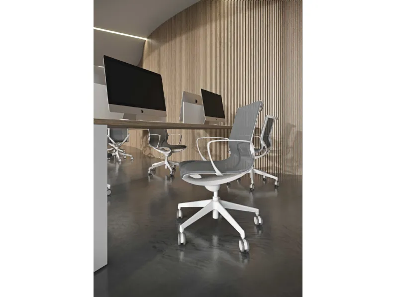 Seduta Operativa in tessuto tecnico Key Line di Kastel