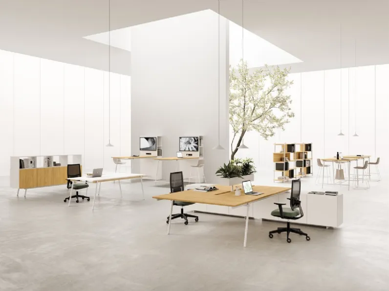 Scrivania Operativa Knot DV821 di DVO