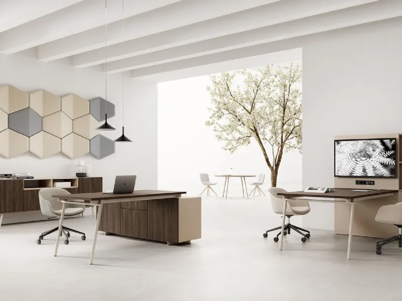 Scrivania Operativa Knot DV821 di DVO