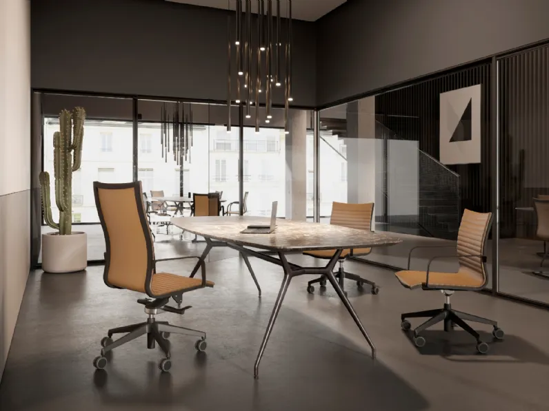 Poltrona Direzionale Kruna Plus di Kastel