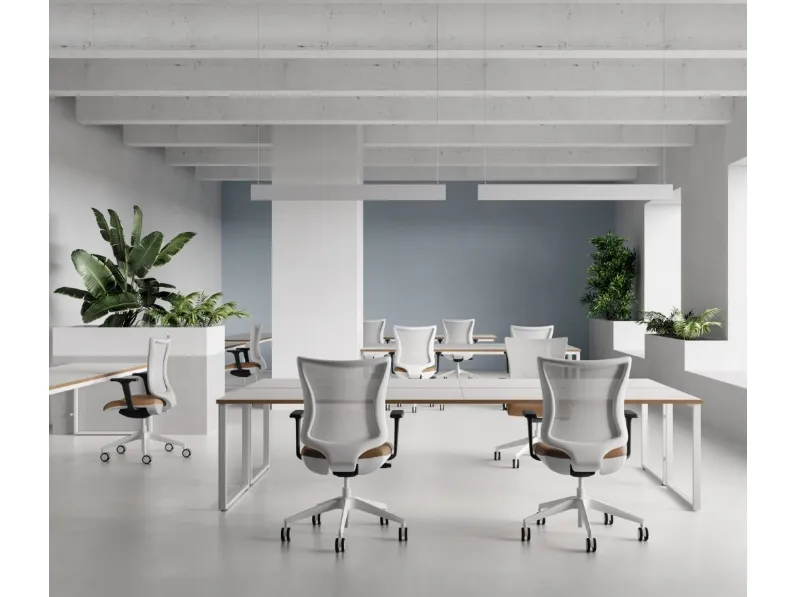 Seduta Operativa in tessuto tecnico Kuper Easy Mesh di Kastel