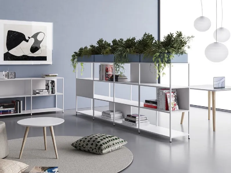 Libreria componibile in metallo Kyn DV528 di DVO